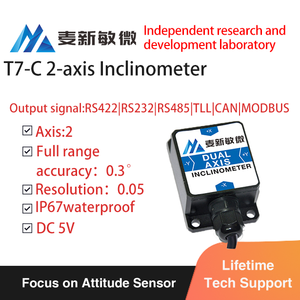 Dual axis <strong>tilt</strong> <strong>sensor</strong> for high-voltage power line tower monitoring with Modbus RTU mode - Product Image 3