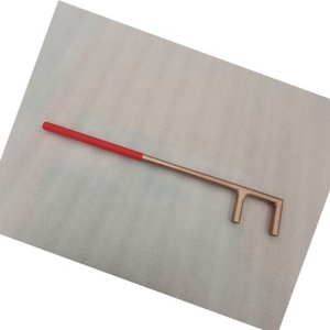 Non Sparking Tools Aluminum Bronze <strong>F</strong>-<strong>Type</strong> <strong>Valve</strong> Wheel <strong>Wrench</strong> 30*200mm