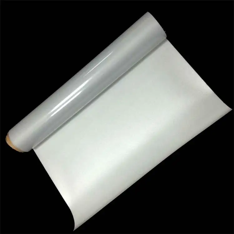 Silk Screen Printing Reflective Film High Light PET Glass Beaded Silver Reflective Printable Sheet Film 100meters Per Roll