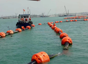 HDPE油橡胶钢软管管道和电缆的海洋疏浚管道浮标和疏浚管道浮标 - Product Image 5