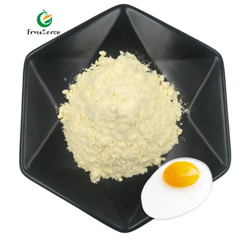 Polvo de proteína de clara de huevo puro a granel al por mayor, polvo de huevo entero seco en polvo