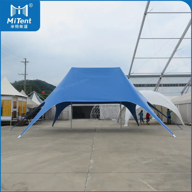 קנטון כחול ייצור כוכב אירוע אוהל Marquee מסעדה מסיבת אוהל חיצוני