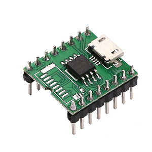 Modulo di riproduzione vocale di riconoscimento del suono attivato seriale 3.3V UART con Micro USB scaricare il tipo di Input DC - Product Image 1