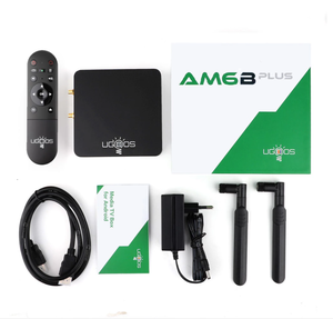 UGOOS AM6B Plus TV BOX From AM6 Plus Amlogic S922X-J <strong>Android</strong> 9.0 DDR4 4GB RAM 32GB WiFi 6 1000M B T5.0 OTT 4K TV BOX