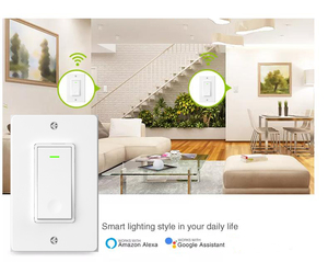 Tuya akıllı anahtar 120-tip abd standart Alexa ses kontrolü sıfır yangın akıllı Zigbee abd standart buton anahtarı - Product Image 5