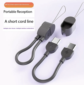 Keychain Dây cáp dữ liệu nhanh chóng sạc cáp cho ngân hàng điện Iphone 11 12 13 14 15 16 điện thoại di động dữ liệu di động Keychain Cáp - Product Image 3