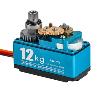 12KG 디지털 서보 TD-9412MG 전체 알루미늄 케이스 180-360 도 금속 스티어링 기어 모터 1:10 1:8 RC 자동차 로봇 DIY - Product Image 3