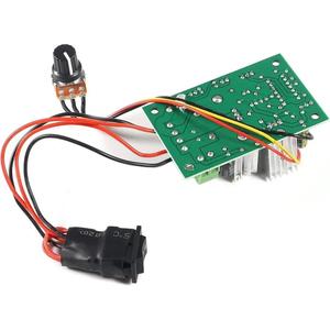 1pc Upgraded Adjustable DC Motor Speed <strong>PWM</strong> Controller 10V 12V 24V 30V Reversing Switch 120W - Product Image 2