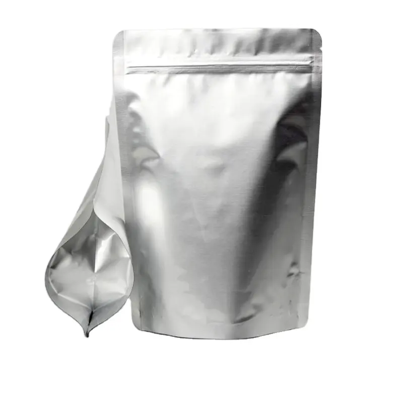 Gran Mylar autoclave sellador al vacío ziplock Stand Up papel de aluminio laminado para té café Stand Up Zipper Bag