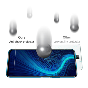 Anti şok ekran koruyucu için Huawei onur X10 5G 2.5D temizle temperli cam - Product Image 4