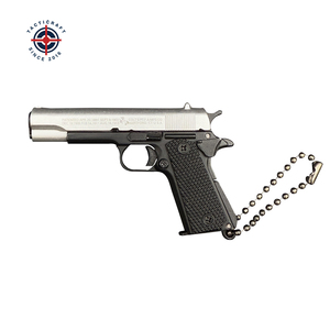 1911 1:3 Mini alaşım oyuncak silah anahtarlık, detaylı tasarım ve hareketli parçalar ile ateşleme el yapımı tahsil - Product Image 1