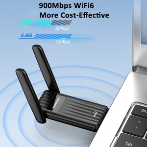 <span class=keywords><strong>COMFAST</strong></span> CF-943F 900Mbps Wifi6ワイヤレスネットワークカード2.4G/5GUSBアダプター - Product Image 4