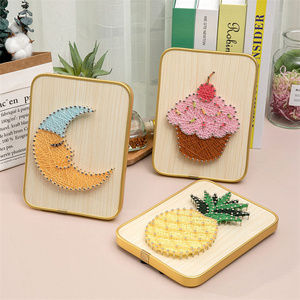 DIY Toys Make Your Own <strong>String</strong> Art Kit Educational Arts and Crafts Kit Color for Kids and Adult