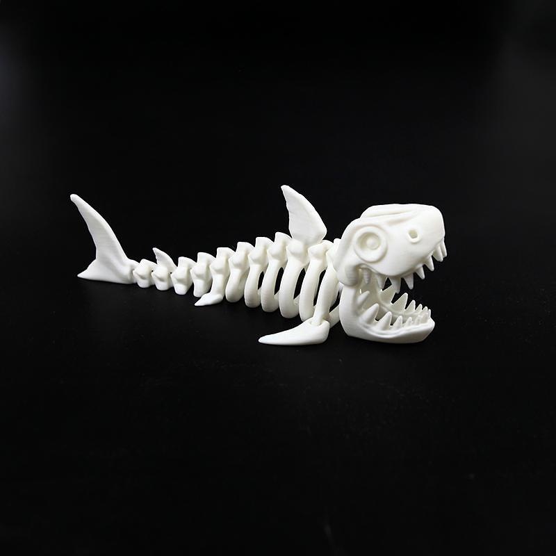 15cm dumb white bone shark