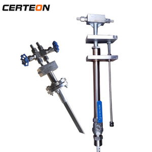 De alta presión de vapor a alta temperatura tubo de Pitot Annubar tubo de pitot medidor de flujo con pulso y 4-20ma de salida
