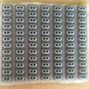 Botón de silicona con control remoto, instrumento de botón, juguetes electrónicos con procesamiento de moldura, accesorio de aire acondicionado - Product Image 1