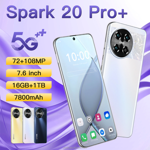 ใหม่เอี่ยม tecno Spark 20 Pro สมาร์ทโฟนของแท้ความละเอียดสูง + 5G Plus10-core เครือข่าย5G Android14.0ความจุ16GB + 1TB โทรศัพท์มือถือ - Product Image 5