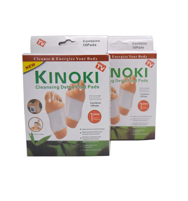 Santé et naturel 2in1 kinoki detox patchs pour les pieds avec logo OEM