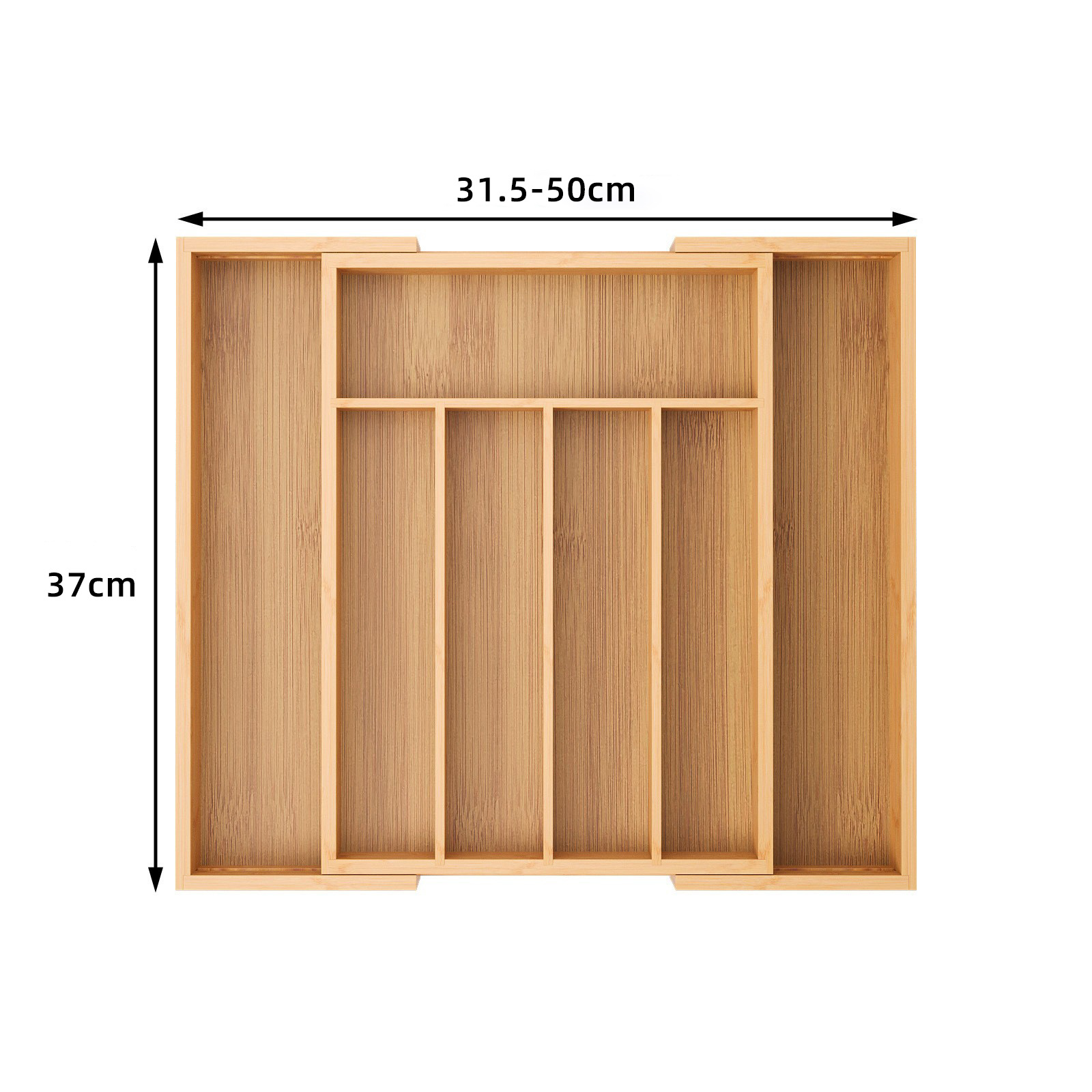 Extendable drawer storage box