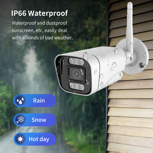 Rilevamento del nuovo Design allarmante visione notturna luce umana del movimento di localizzazione doppia fonte di luce esterna cctv telecamera a rete - Product Image 5
