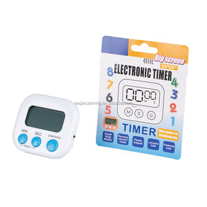 Elektronischer Großbild-<span class=keywords><strong>LCD</strong></span>-Küchen <span class=keywords><strong>timer</strong></span> mit positiver negativer Backe rinne rung Großer lauter Alarm und allgemeines plastisches Aussehen