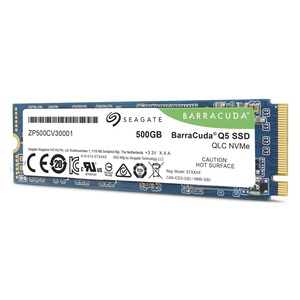 Sagate barracuda q5 zp500cv3a001/zp500cv30001 מודולים מצב מוצק ssd 500gb nvme 1.3 לקרוא 2300 mb/s/s pcie 3.0 x4