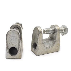 各种管道用耐用虎牙设计的U形方钢管夹和铸铁固定夹 - Product Image 2