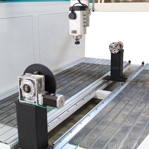 Factory Price Foam 4 Axis <strong>CNC</strong> <strong>Router</strong> <strong>with</strong> Rotary 3d Wood Engraving Machine - Product Image 5