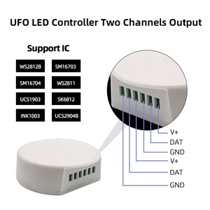 Rgb pixel led controller programmabile smart wi-fi controllo app ws2811 wireless rgb smart wifi controller - Product Image 2