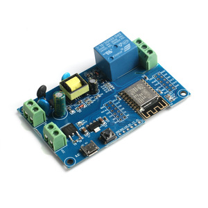 Scheda di sviluppo del modulo di relè di singolo canale dell'alimentazione elettrica di ca/cc ESP8266 WIFI ESP-12F - Product Image 1