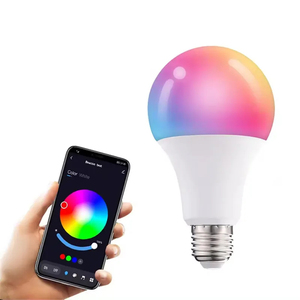 10W E27スマートRGB LED電球ランプSMD光源付きAlexaとGoogleスマートホーム対応 - Product Image 2