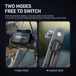 <strong>Wireless</strong> Bicycle Cadence Sensor for All <strong>Cycling</strong> <strong>Computer</strong>, Compatible with Zwift, Rouvy, IPX6 with 270H Battery Life Bicicleta
