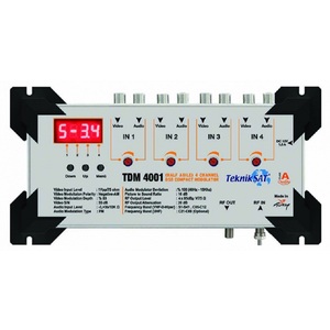 Headend DSB <strong>Modulator</strong> with H.264 Video Encoder RF and Analog <strong>Modulator</strong> IP Gateway-<strong>Multi</strong>-Functional <strong>Input</strong> <strong>Modulator</strong> - Product Image 1