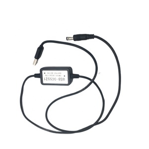 <strong>Input</strong> DC 5V to 12V <strong>Output</strong> DC 12V USB Boost Converter Power Supply Complete Wiring Harness for <strong>Wifi</strong> Auto - Product Image 2