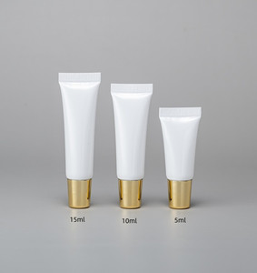 Custom Private Label 5ml 10ml 15ml White PP Material <strong>Slender</strong> Squeeze <strong>Tube</strong> for Lip Gloss Lip Glaze Packaging for Eye Cream - Product Image 4