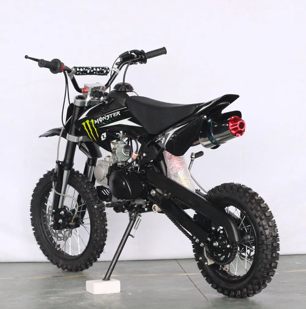 Moto a gas automatica per adulti ad alte prestazioni 125cc dirt bike per bambini