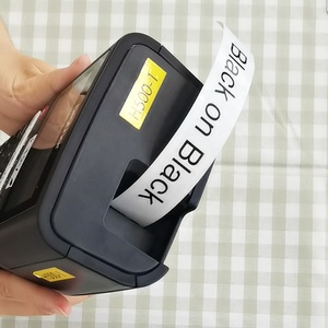 Boyeezon TZE-661 tz661 màu đen trên màu vàng cho 36 Mét x 8m in ấn <span class=keywords><strong>Ribbon</strong></span>/Label Băng Tương thích cho anh em máy in - Product Image 3