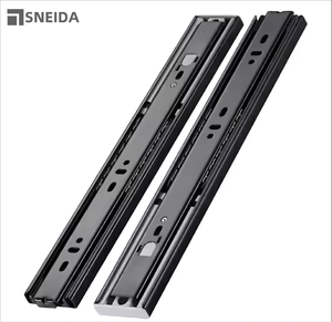 Sneida 45Mm Màu Xanh Mạ Kẽm Bóng-Mang Ngăn Kéo Trượt Đường Ray Chất Lượng Cao Correderas Cho Ngoài Trời Đồ Nội Thất Nhà Bếp 30% Hot Bán Hàng - Product Image 1