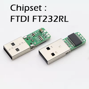สายแปลงอนุกรม USB เป็น TTL คุณภาพสูงพร้อมชิป FTDI โดยฮีดเดอร์ 4 วิธีทํางานร่วมกับบอร์ด PCBA - Product Image 5