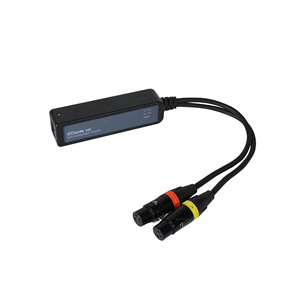2-Channel <strong>Input</strong> Dante Converter With High Resolution 24 Bit Analogue <strong>Input</strong> to <strong>Digital</strong> Dante Network Audio - Product Image 2