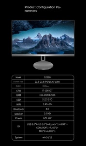 23.8-Inch All-<strong>In</strong>-One Desktop <strong>Computer</strong> for Home Commercial Office New Intel Processor DDR4 USB LCD Camera for <strong>Assembly</strong> Education - Product Image 6