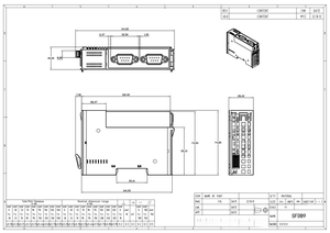 Módulo de E/S remota Ethercat integrado DB9 IO Módulos digitales Salida de entrada para controladores Plc
