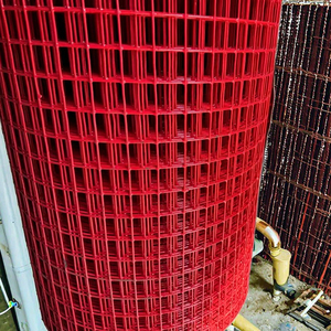 12.5GA <strong>1</strong>.5'' X1.5 '' Vinyl Coated Welded <strong>Wire</strong> <strong>Mesh</strong> for Lobster Trap / Fish Traps - Product Image 1