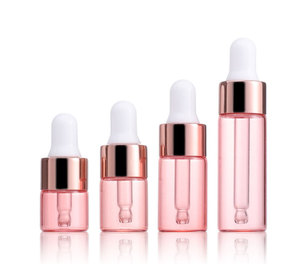 Custom Printed 1ml <strong>2ml</strong> 3ml 5ml Mini <strong>Empty</strong> Glass Samples With Pipette Rose Gold Vial Glass <strong>Dropper</strong> <strong>Bottle</strong> - Product Image 4
