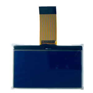 Display LCD con ingranaggio 12864 5 pollici FPC 18pin SPI Driver IC ST7565R 128x64 a matrice di punti grafica STN a bassa potenza Cog LCD - Product Image 1