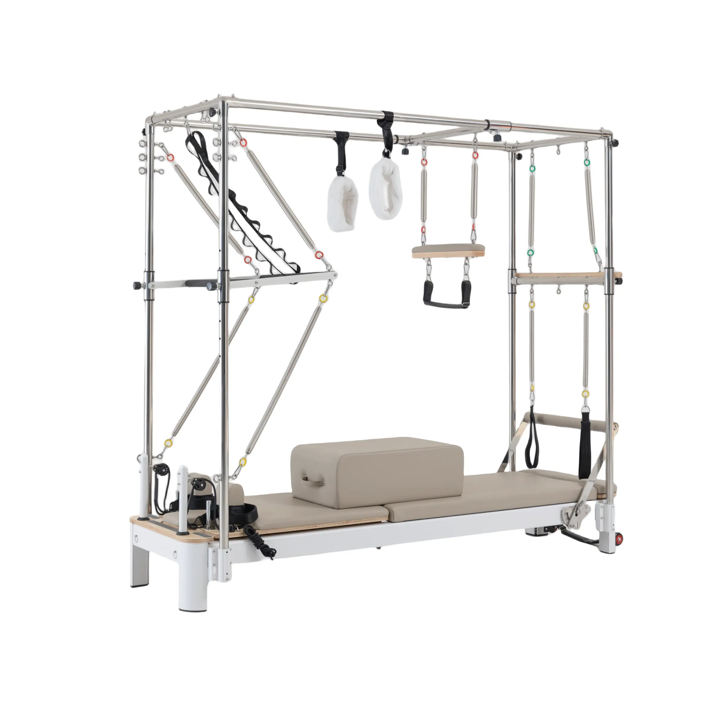 Convertisseur d'équipement de fitness carte d'extension boîte de séance réformateur de pilates en aluminium trapèze complet avec Cadillac