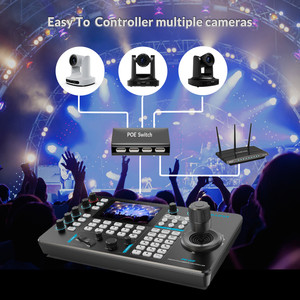 LILLIPUT 5&quot; Touch Screen PTZ <strong>Camera</strong> <strong>Controller</strong> with 4D <strong>Joystick</strong> and <strong>Keyboard</strong> Support Preview <strong>Camera</strong>