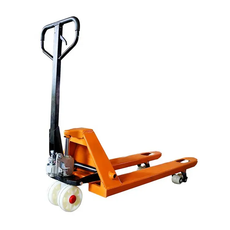 Hot Koop 3 Ton Transpallet Truck Handleiding Pallet Truck Met Pu/Nylon Wielen Jack Pallet