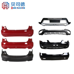 Máquina de moldeo por inyección automática para parachoques de coche, fabricación de parachoques de plástico