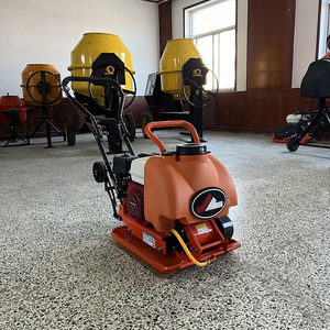 Tesviye ve sıkıştırma için küçük benzinli yürüyüş arkasında temel toprak yol asfalt beton Mini plaka titreşim actor ktör - Product Image 6